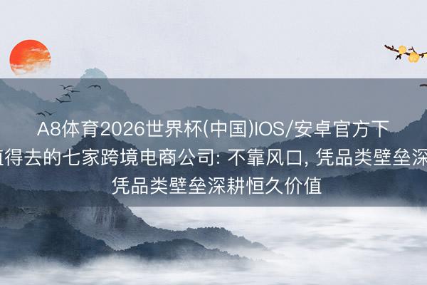 A8体育2026世界杯(中国)IOS/安卓官方下载 福建最值得去的七家跨境电商公司: 不靠风口， 凭品类壁垒深耕恒久价值