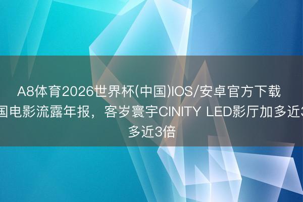 A8体育2026世界杯(中国)IOS/安卓官方下载 中国电影流露年报，客岁寰宇CINITY LED影厅加多近3倍