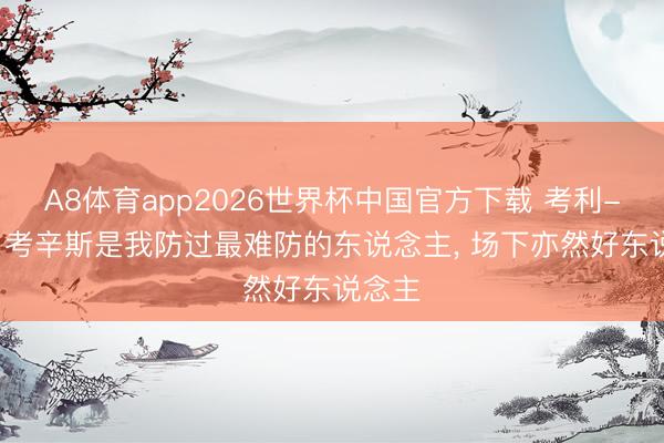 A8体育app2026世界杯中国官方下载 考利-斯坦: 考辛斯是我防过最难防的东说念主， 场下亦然好东说念主